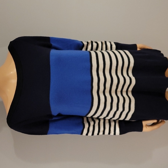 Kate Spade Color Block Striped Sweater - Picture 3 of 8
